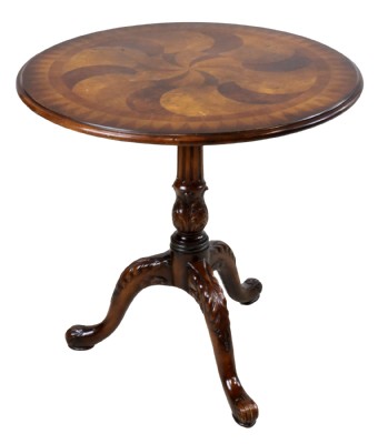 Theodore Alexander Marquetry Accent table
