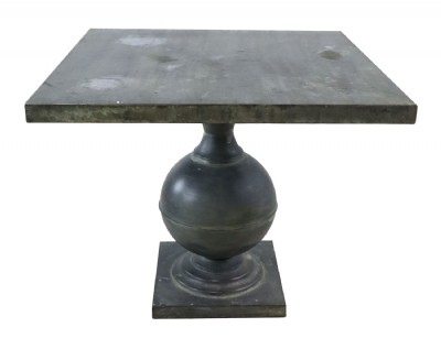Distressed Grey Green Game Table