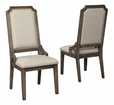 Upholstered dining side chair