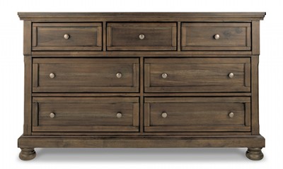 Seven drawer dresser