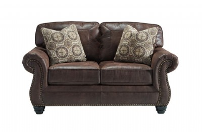 faux suede love seat