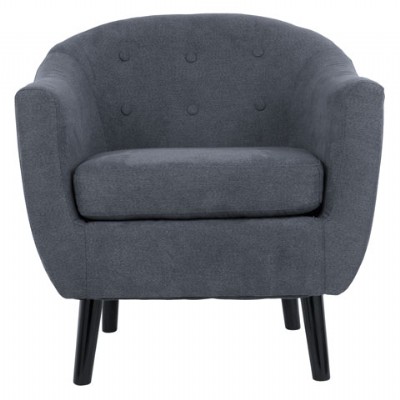 blue accent chair