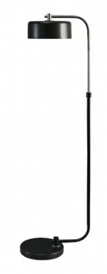 Black & Silver Floor Lamp