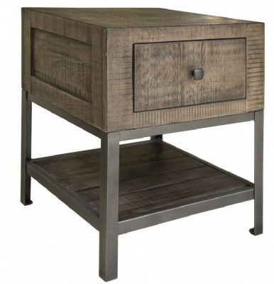 Urban Gray End Table