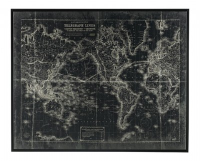 Map Design Black & White