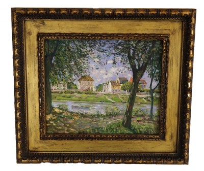 Impressionist Country Scene