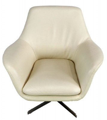 Modern Leather Swivel Chair