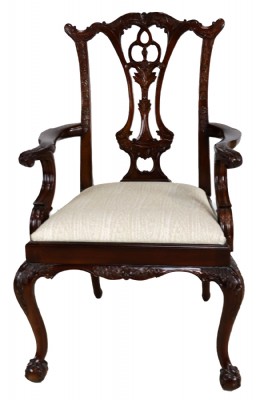 Set of 6 Chippendale Dining Chairs