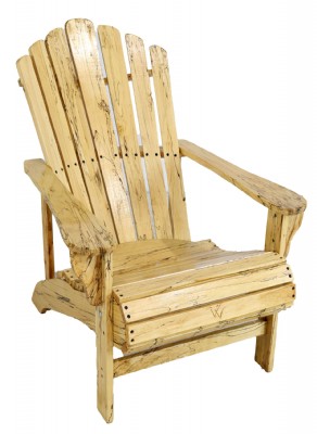 Custom Made Spalted Maple Adirondeck Chair