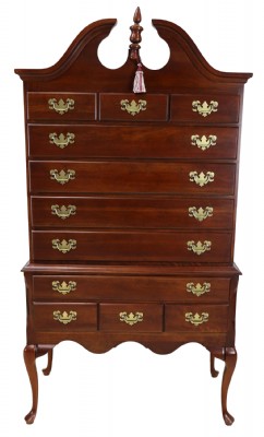 Queen Anne Highboy Cherry Dresser