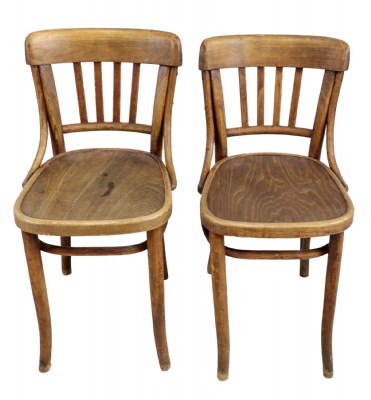 Set of 2 Vintage Bistro Chairs