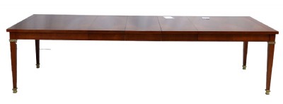 Neoclassical Inlaid Cherry Dining Table