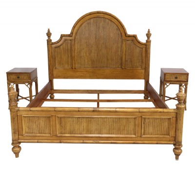 Tommy Bahama Island Estate King Bed and Nighstands