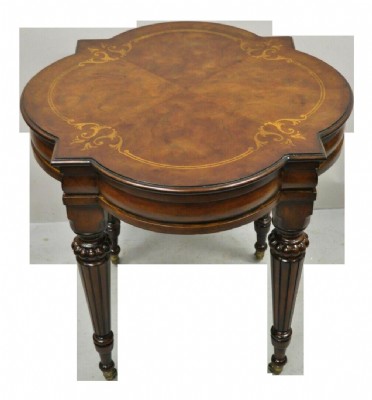 Ethan Allen Italian Mediterranean Style Marquetry