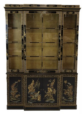 Vintage Drexel Heritage Chinoiserie China Cabinet