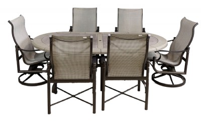 Tropitone Outdoor Dining table and 6 chairs