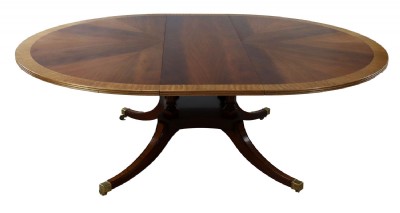 Millhouse Antiques Flame Mahogany Roudn Table