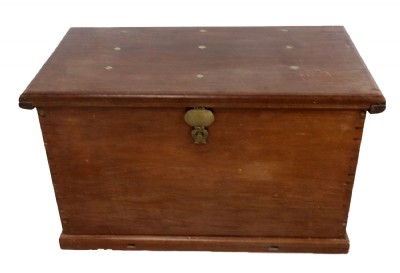 Vintage Mahogany Trunk