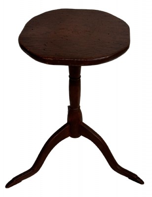 1740 Snake Foot Candlestand Table