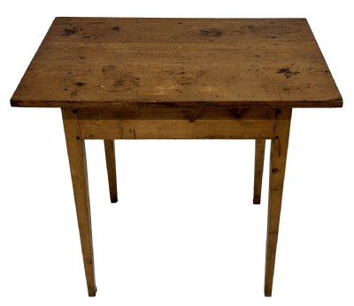 Antique Pine Work Table circa 1810