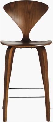 Cherner Walnut Counter Stool