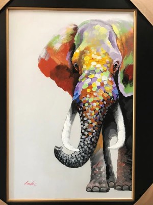 Abstract Elephant Painting