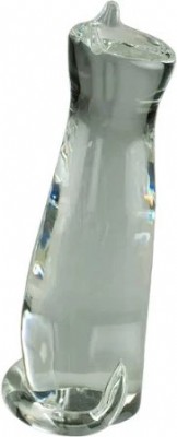 Signed Steuben Crystal Cat