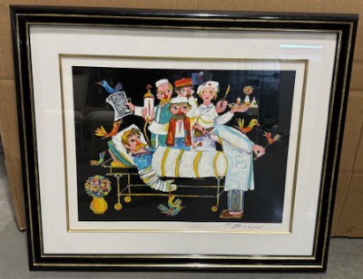 The Doctors Framed Print