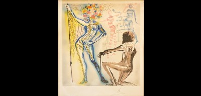 Salvador Dali "Ballet of Flowers" Hand Signed Proo