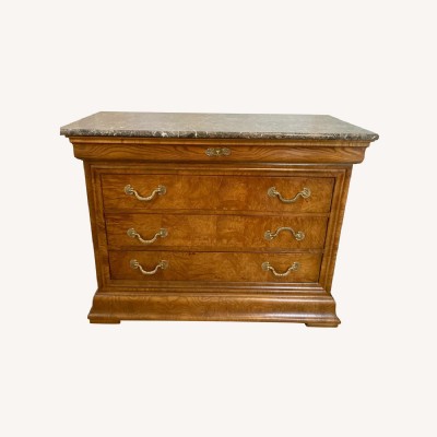 Henredon Charles X Marble Top Chest