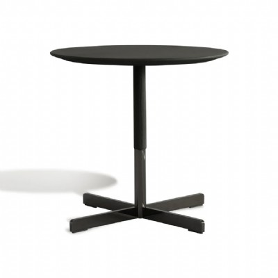 Bob Side Table in Black Leather