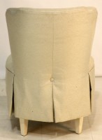 Upholstered Swivel Make Up Chair