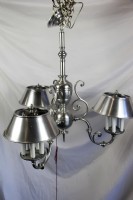 Pewter Chandelier