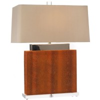 Orange Snake Skin Lamp