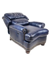 leather tilt back chair