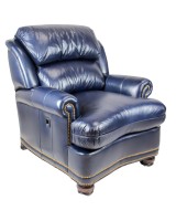 leather tilt back chair