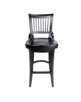 Black Painted Bar Stool