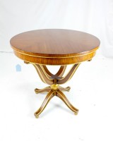 Zebrano Center Table