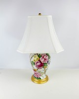 Ceramic Urn Base Double Light Table Lamp