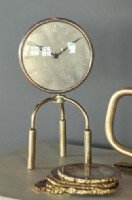 Flourish Desk Clock Small