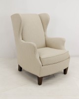 Transitional Wing Chair