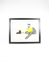 Rene Gruau "Fifi" Framed Lithograph