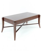 Inlaid Patterned Cocktail Table