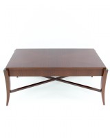 Inlaid Patterned Cocktail Table