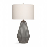 Abner Grey Table Lamp
