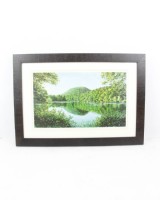 Framed Matted Print of Sleeping Giant