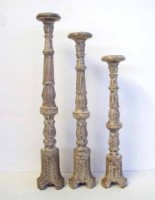White candlesticks