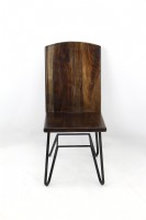 Chair with Iron Base