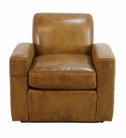 Camel Leather Chair