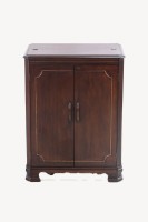 Vintage Flip-Top Liquor Cabinet